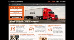 Desktop Screenshot of nationwide-mover.com